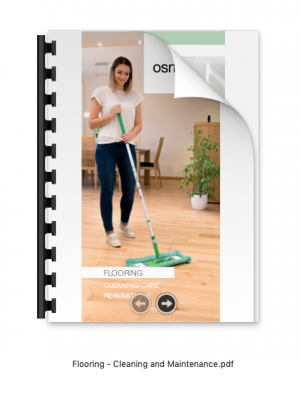 flooring cleaning osmo